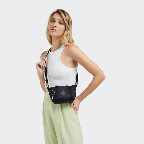 Kipling Art Compact Crossbody Táska Fekete | HU 1076FD